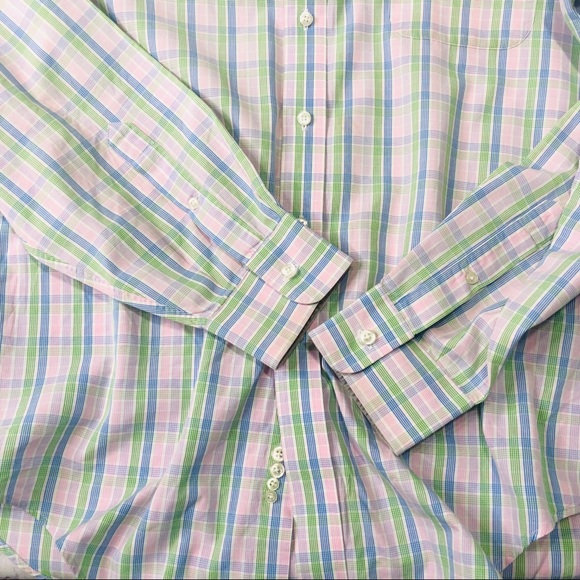 Lands End Super Fine 2-ply Button Down Long Sl. 16 - Picture 7 of 8